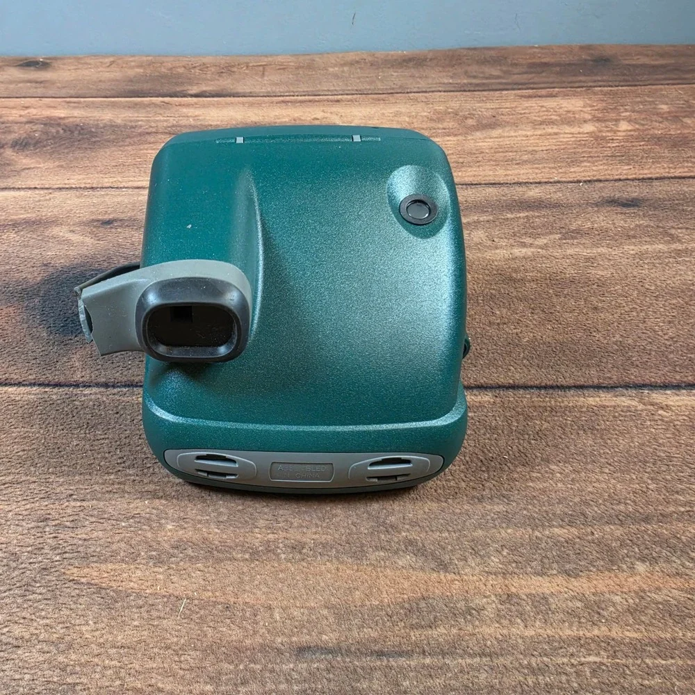 Polaroid OneStep Express Camera OS OS Green Excellent 600 Film Instant Flash